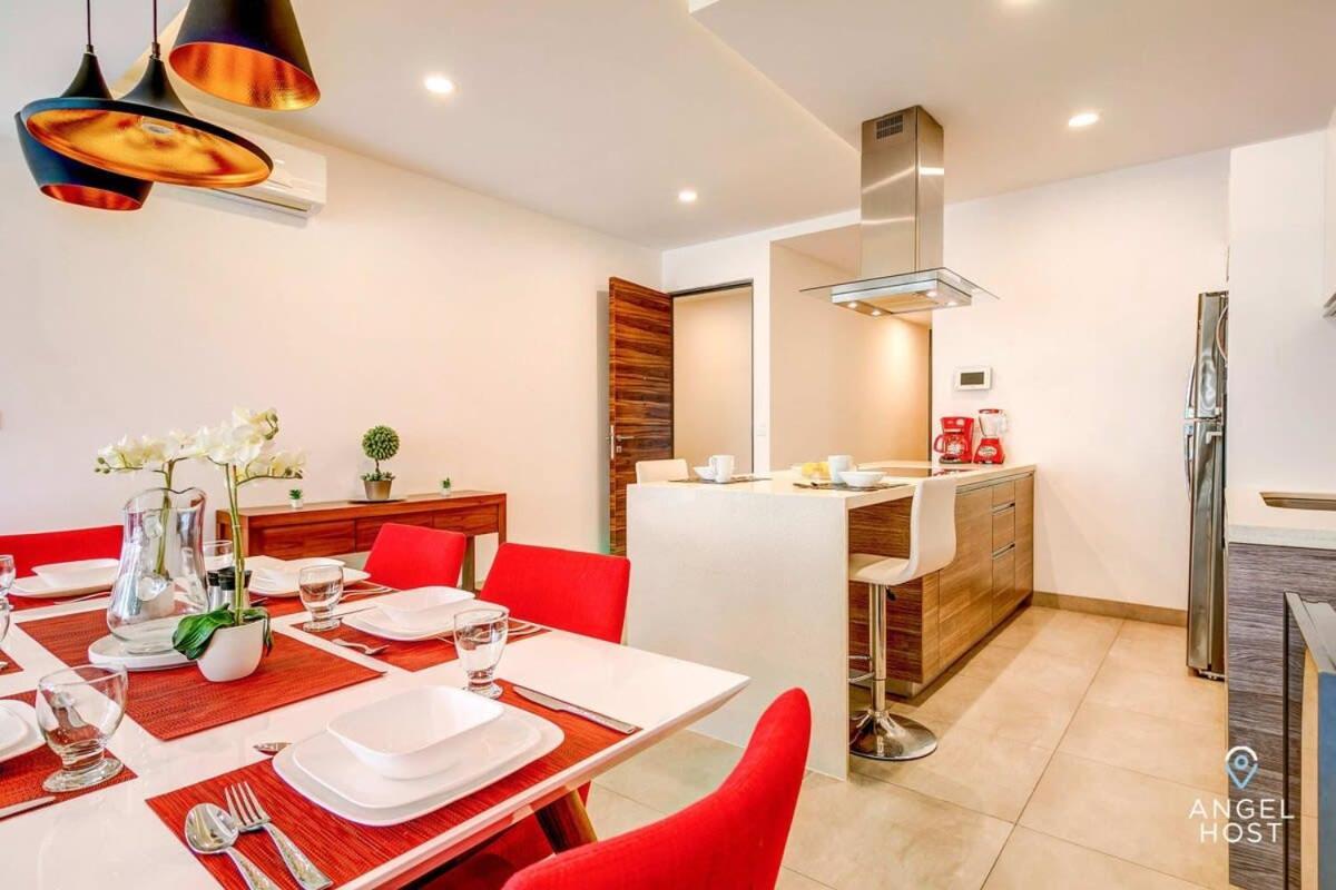 Сasa de vacaciones With Amenities Sleeps 8 Roof Pool Gym Playa del Carmen